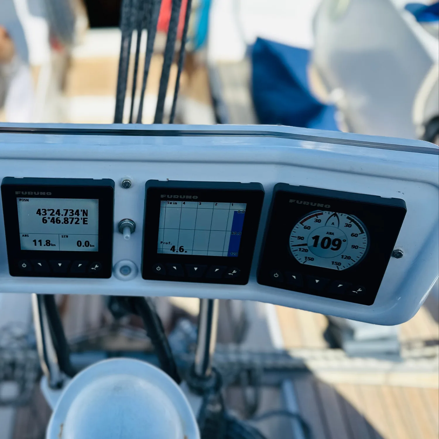INSTALLATION D’INSTRUMENTS DE NAVIGATION FURUNO