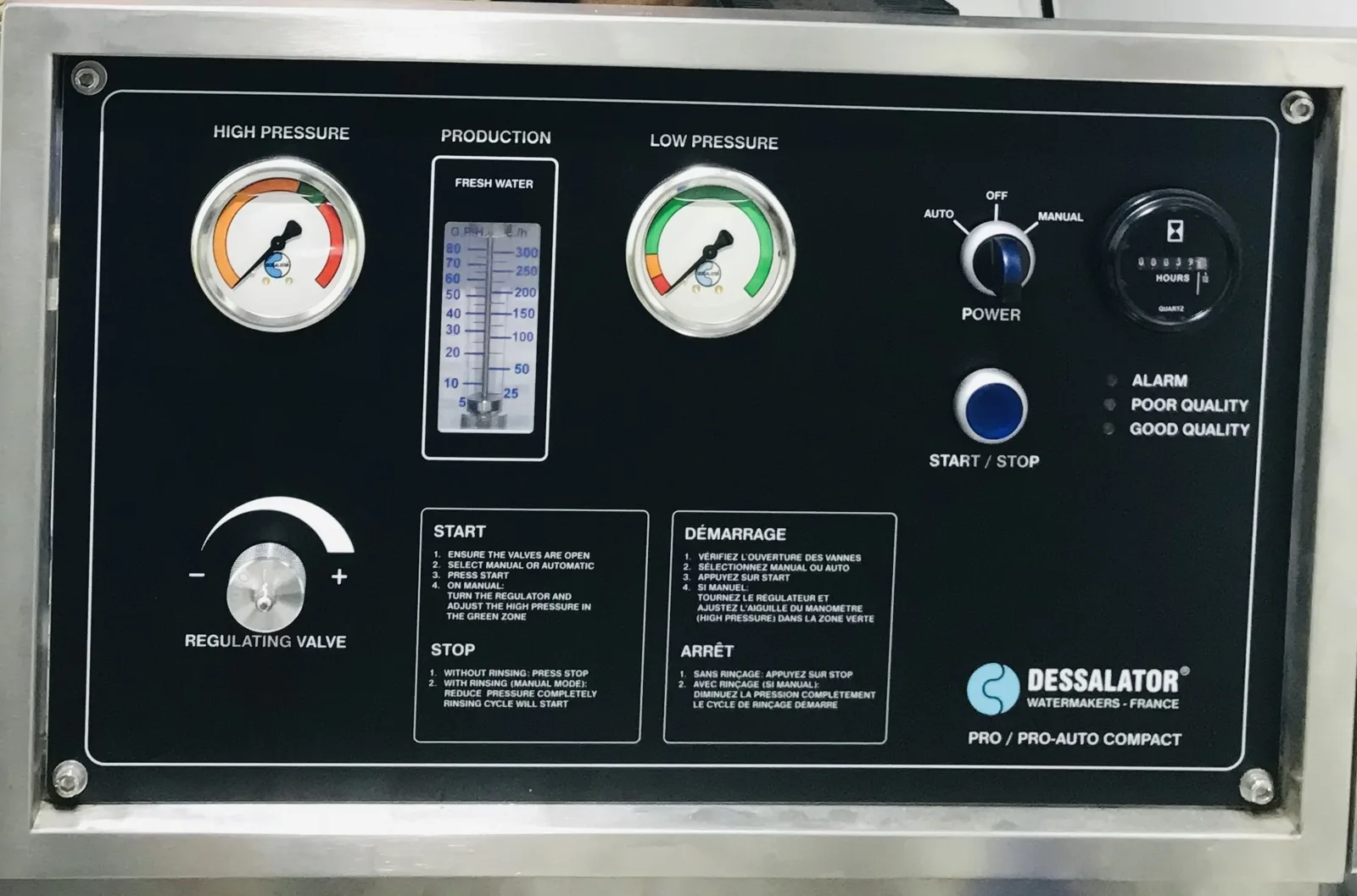 RÉPARATION D’UN DESSALINISATEUR SUR UN PRESTIGE 590