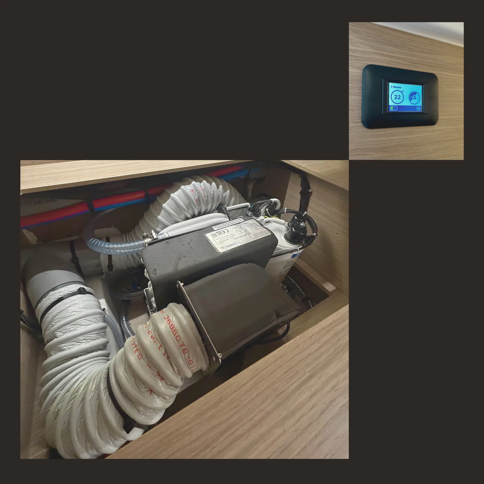 Installation d’une climatisation Webasto sur un Cap Camarat neuf